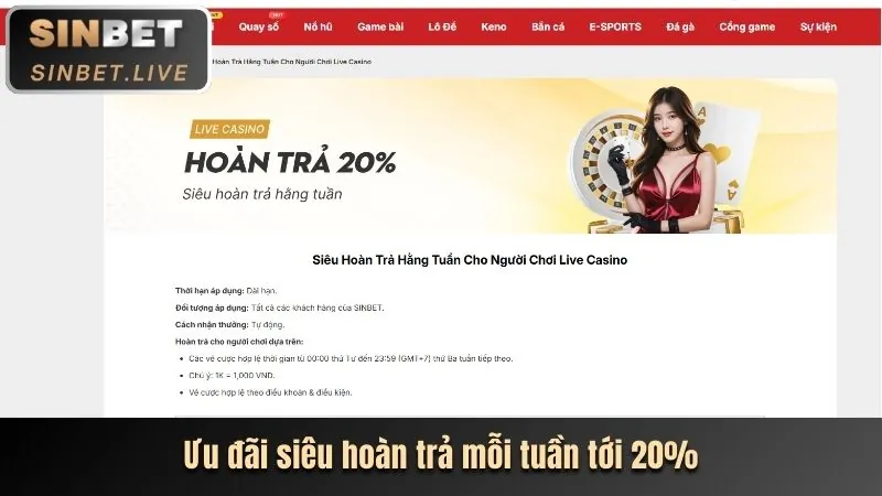 Ưu Đãi Dành Riêng Cho Từng Trò Chơi